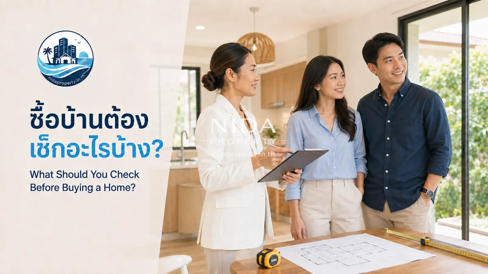ซื้อบ้านต้องเช็กอะไรบ้าง? เช็กลิสต์เลือกบ้านให้เหมาะกับชีวิต