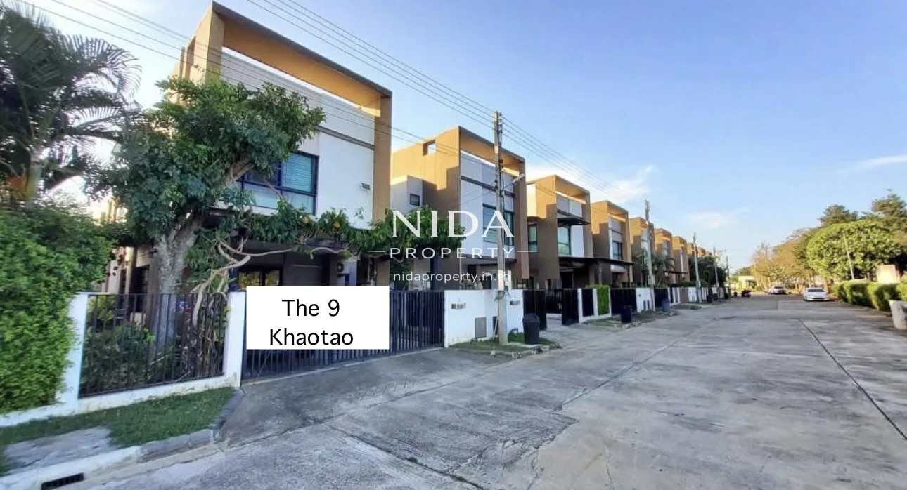 บ้านโครงการ The 9 เขาเต่า
