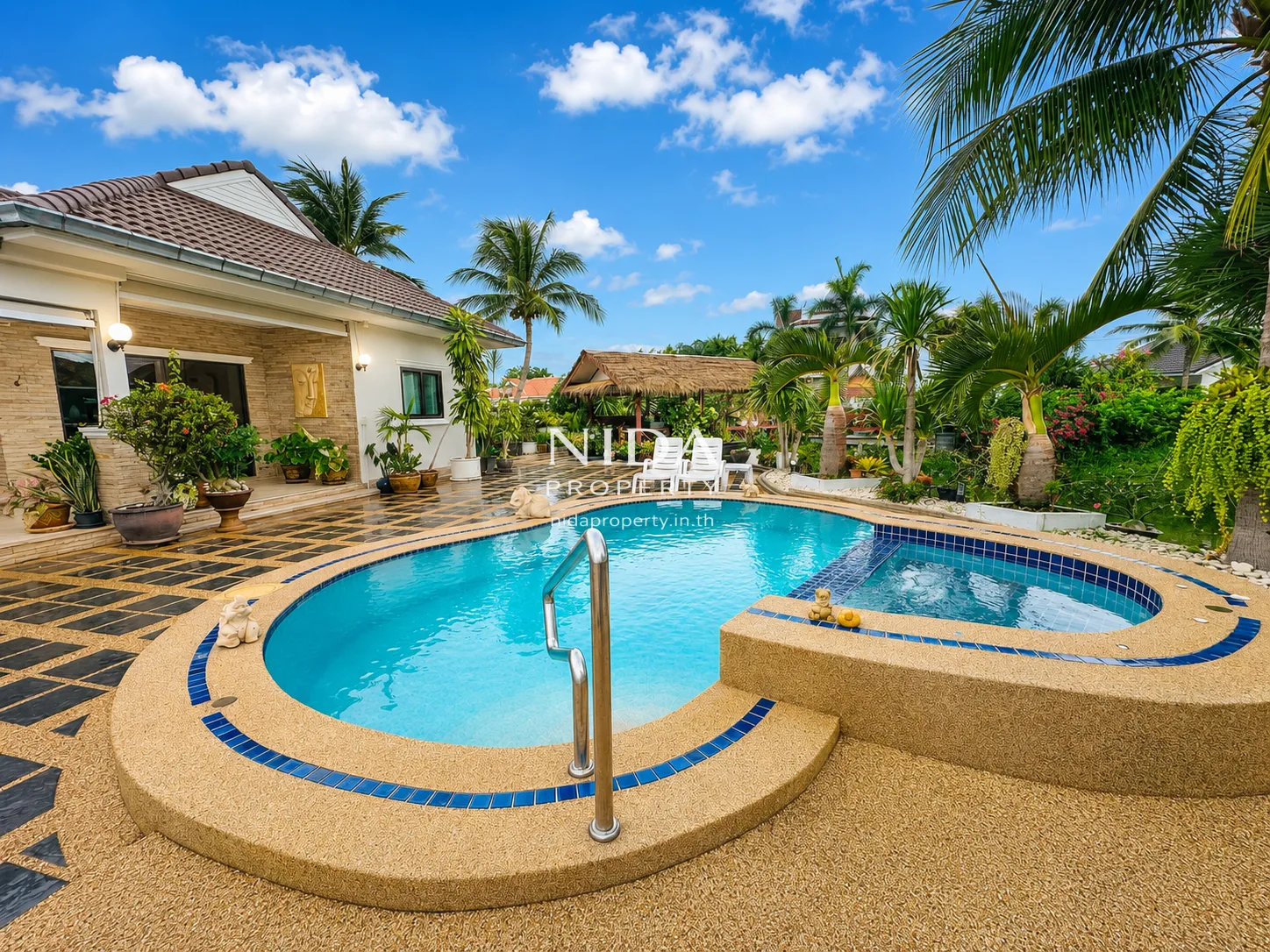 Tropical garden village