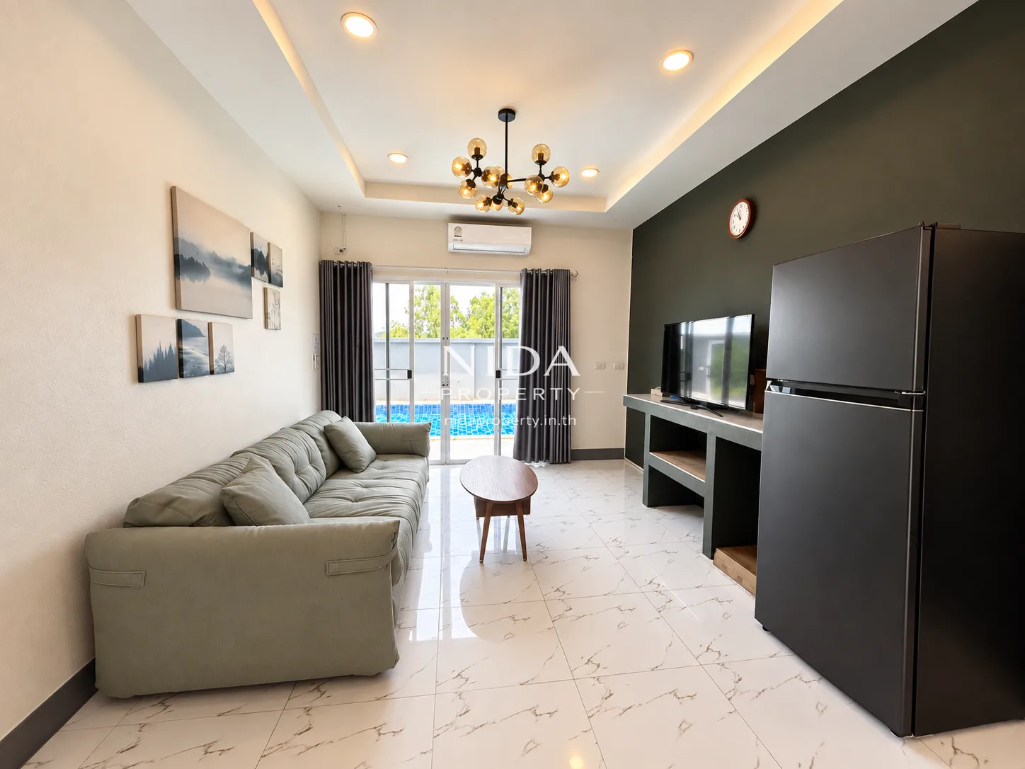 Modern Loft 5-Bedroom Private Pool Villa for Rent - 9