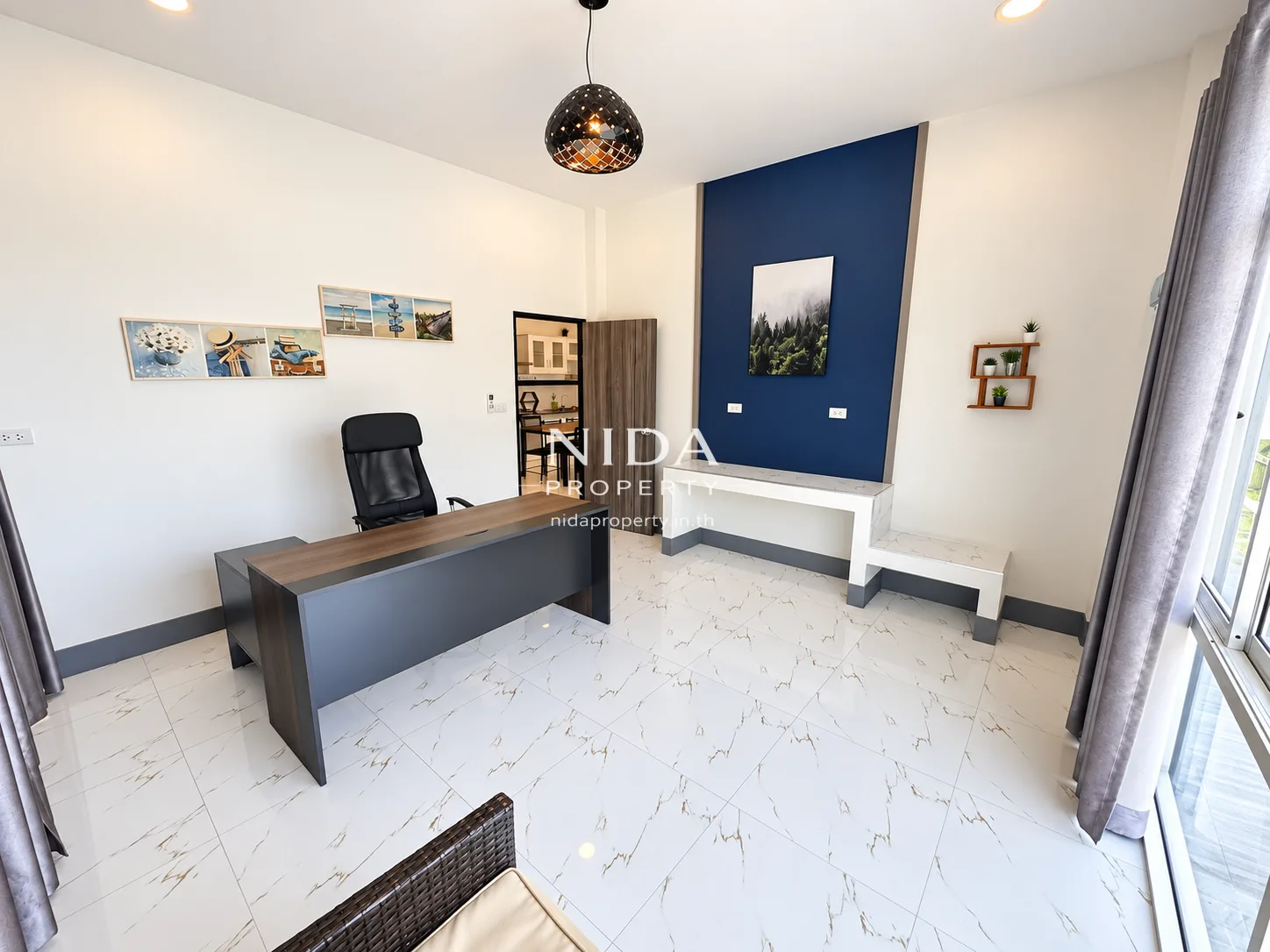 Modern Loft 5-Bedroom Private Pool Villa for Rent - 19