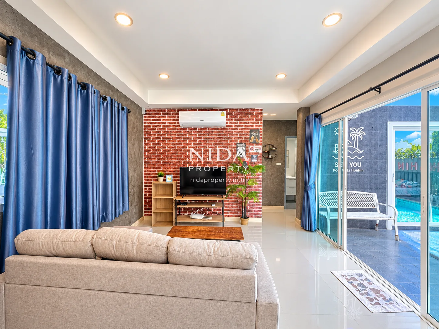Pool villa for rent Huahin soi 6 - 20